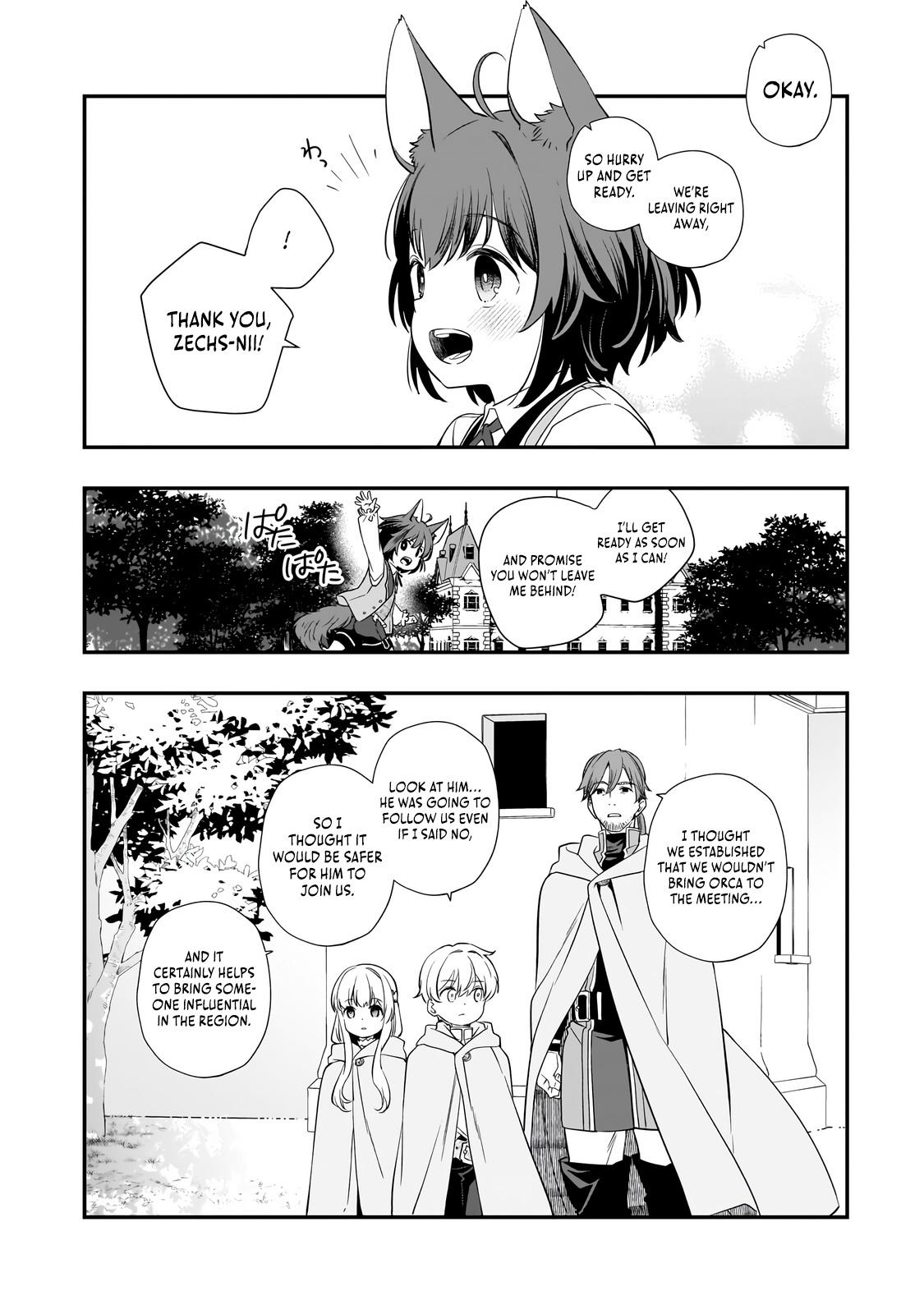 Shinu Unmei ni Aru Akuyaku Reijou no Ani ni Tensei Shita node, Imouto o Sodatete Mirai o Kaetai to Omoimasu Chapter 11.2 page 3 - 