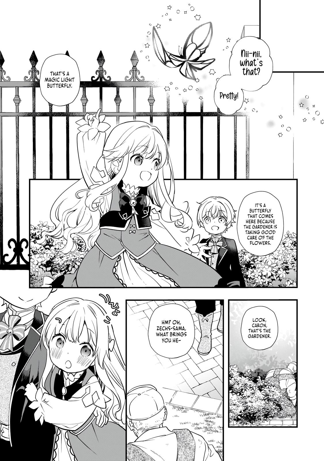 Shinu Unmei ni Aru Akuyaku Reijou no Ani ni Tensei Shita node, Imouto o Sodatete Mirai o Kaetai to Omoimasu Chapter 2 page 15 - 