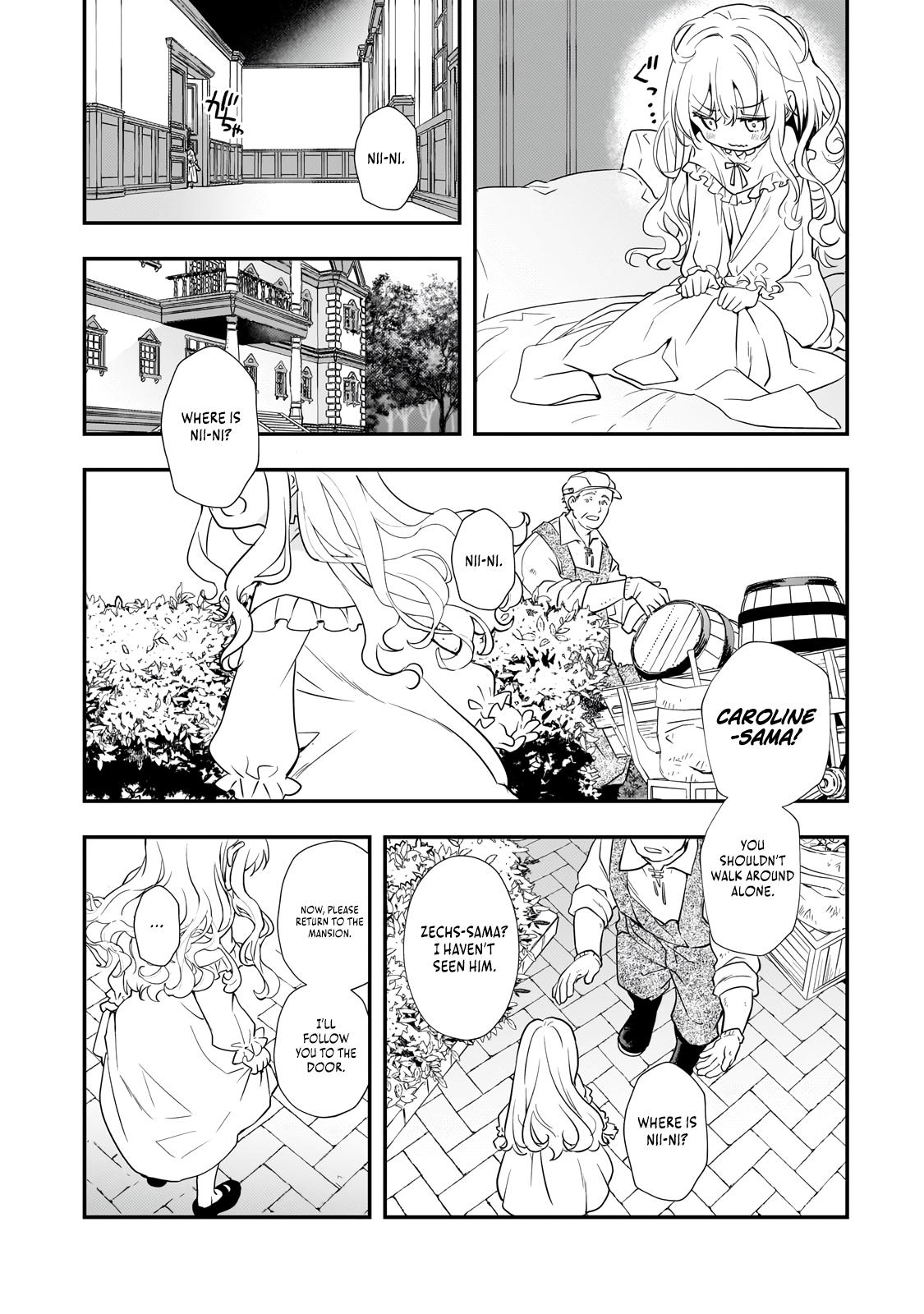 Shinu Unmei ni Aru Akuyaku Reijou no Ani ni Tensei Shita node, Imouto o Sodatete Mirai o Kaetai to Omoimasu Chapter 2 page 31 - 
