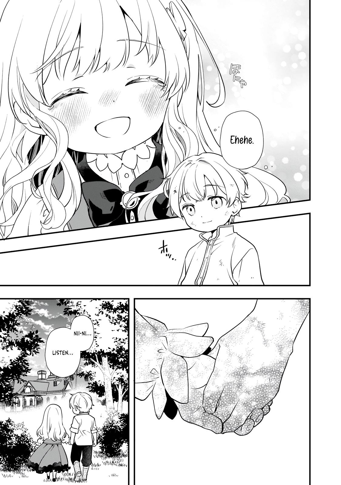 Shinu Unmei ni Aru Akuyaku Reijou no Ani ni Tensei Shita node, Imouto o Sodatete Mirai o Kaetai to Omoimasu Chapter 2 page 40 - 