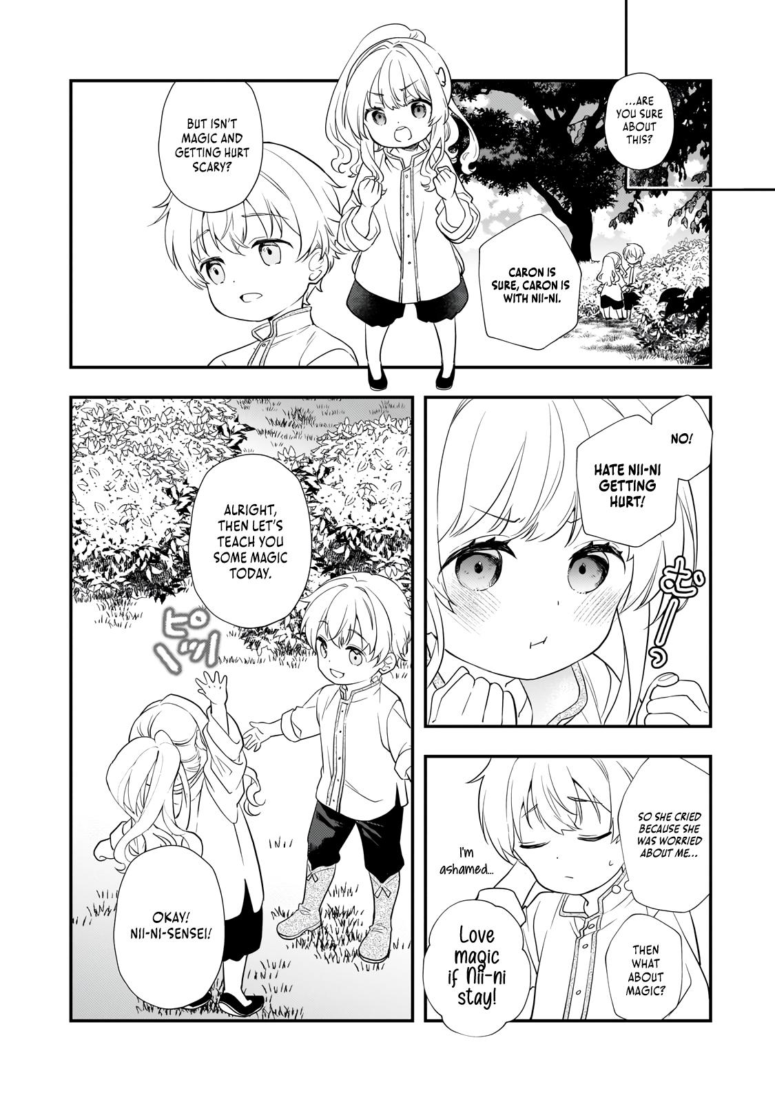Shinu Unmei ni Aru Akuyaku Reijou no Ani ni Tensei Shita node, Imouto o Sodatete Mirai o Kaetai to Omoimasu Chapter 2 page 41 - 