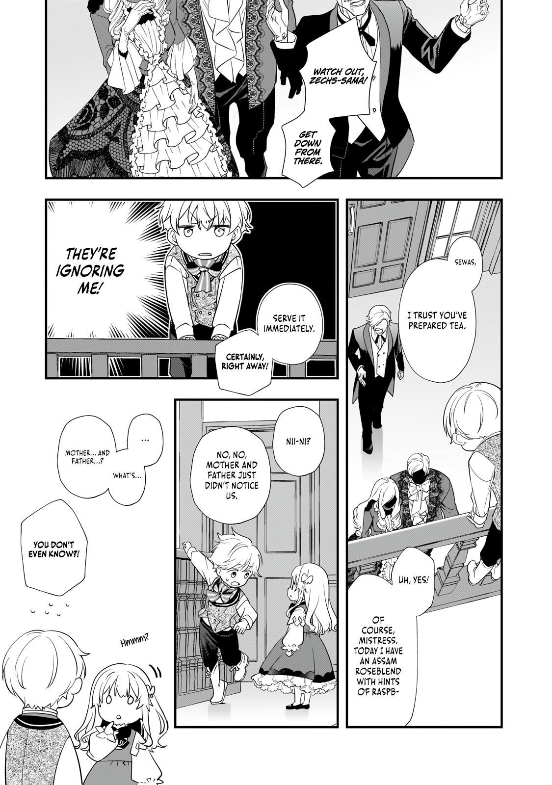 Shinu Unmei ni Aru Akuyaku Reijou no Ani ni Tensei Shita node, Imouto o Sodatete Mirai o Kaetai to Omoimasu Chapter 2 page 10 - 