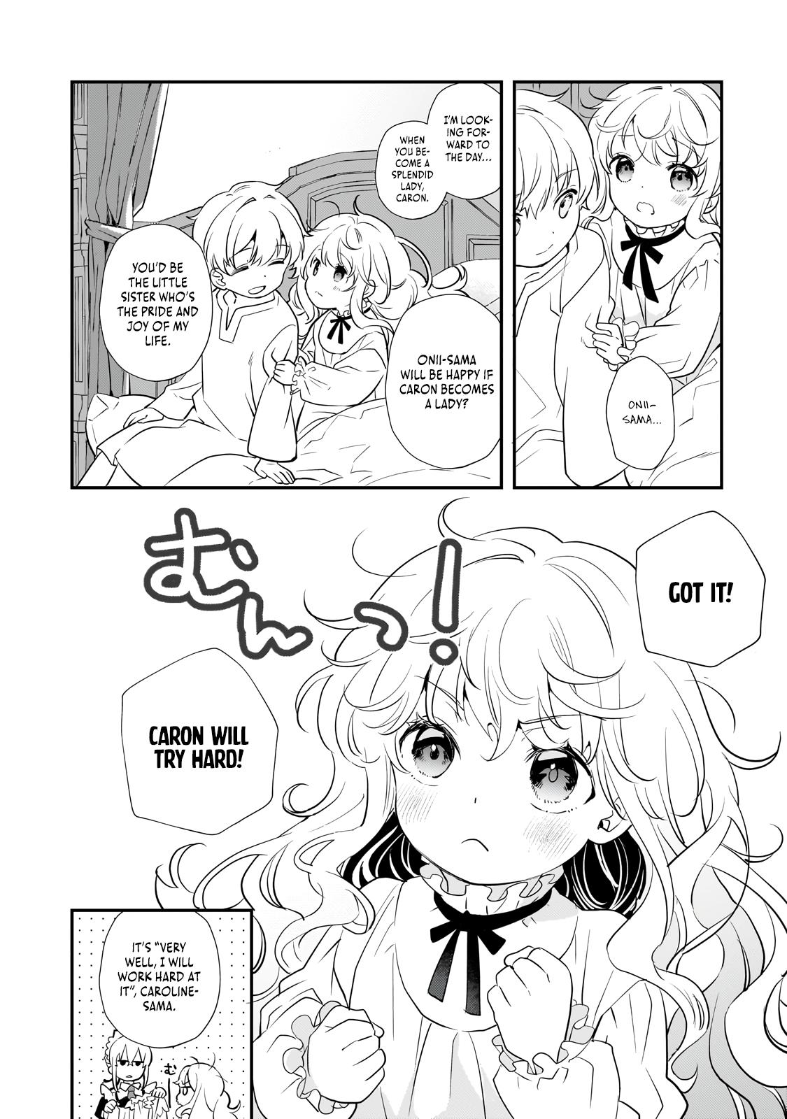 Shinu Unmei ni Aru Akuyaku Reijou no Ani ni Tensei Shita node, Imouto o Sodatete Mirai o Kaetai to Omoimasu Chapter 3 page 25 - 