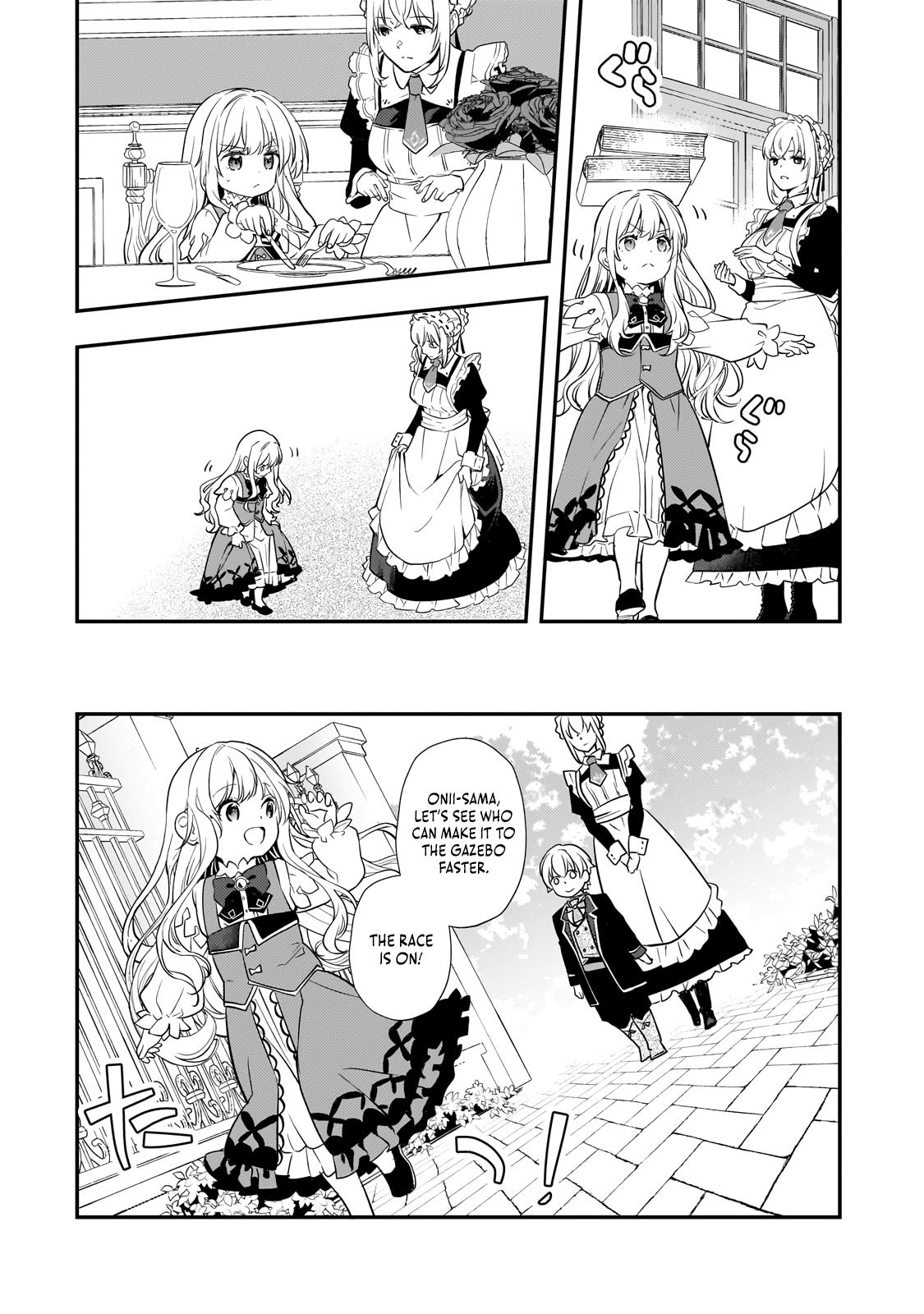 Shinu Unmei ni Aru Akuyaku Reijou no Ani ni Tensei Shita node, Imouto o Sodatete Mirai o Kaetai to Omoimasu Chapter 3 page 26 - 