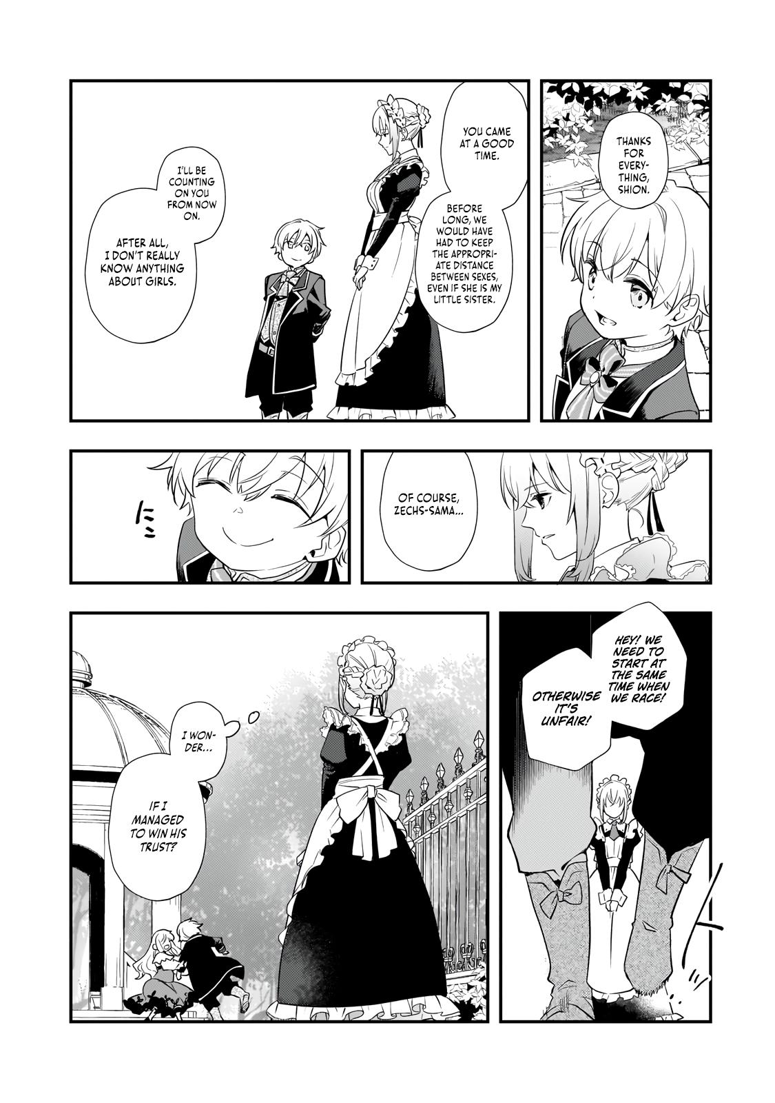 Shinu Unmei ni Aru Akuyaku Reijou no Ani ni Tensei Shita node, Imouto o Sodatete Mirai o Kaetai to Omoimasu Chapter 3 page 27 - 