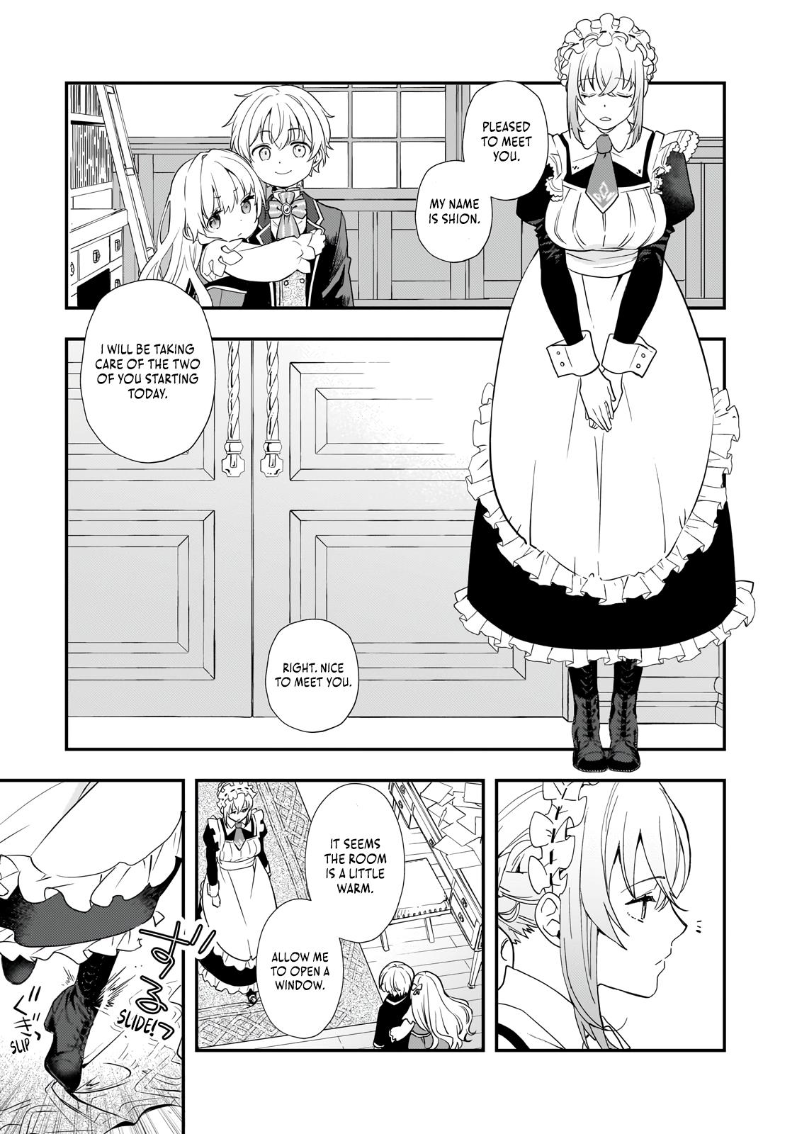 Shinu Unmei ni Aru Akuyaku Reijou no Ani ni Tensei Shita node, Imouto o Sodatete Mirai o Kaetai to Omoimasu Chapter 3 page 4 - 