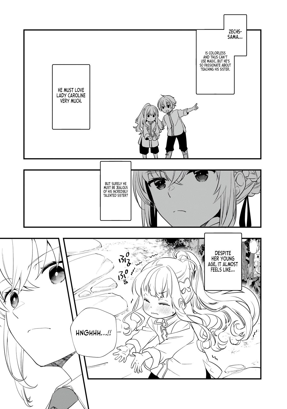Shinu Unmei ni Aru Akuyaku Reijou no Ani ni Tensei Shita node, Imouto o Sodatete Mirai o Kaetai to Omoimasu Chapter 3 page 34 - 
