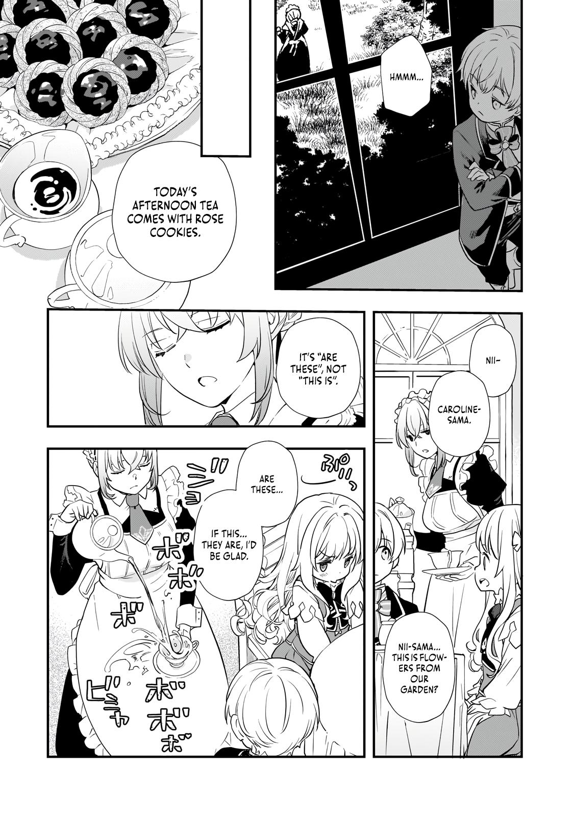 Shinu Unmei ni Aru Akuyaku Reijou no Ani ni Tensei Shita node, Imouto o Sodatete Mirai o Kaetai to Omoimasu Chapter 3 page 10 - 
