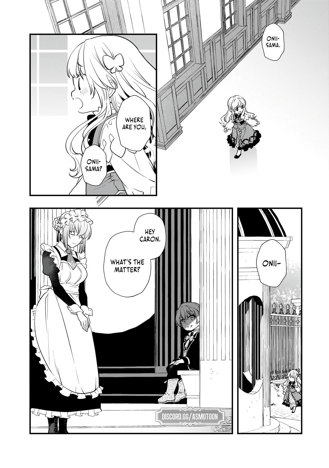 Shinu Unmei ni Aru Akuyaku Reijou no Ani ni Tensei Shita node, Imouto o Sodatete Mirai o Kaetai to Omoimasu Chapter 4 page 13 - 