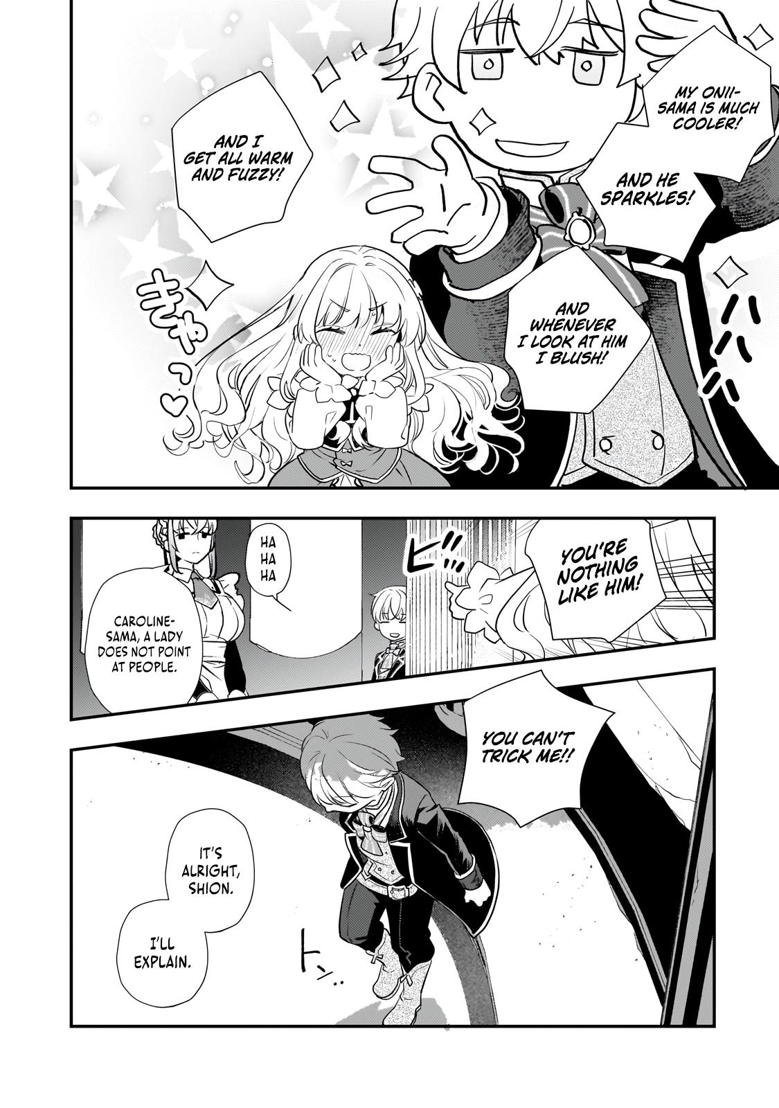 Shinu Unmei ni Aru Akuyaku Reijou no Ani ni Tensei Shita node, Imouto o Sodatete Mirai o Kaetai to Omoimasu Chapter 4 page 17 - 