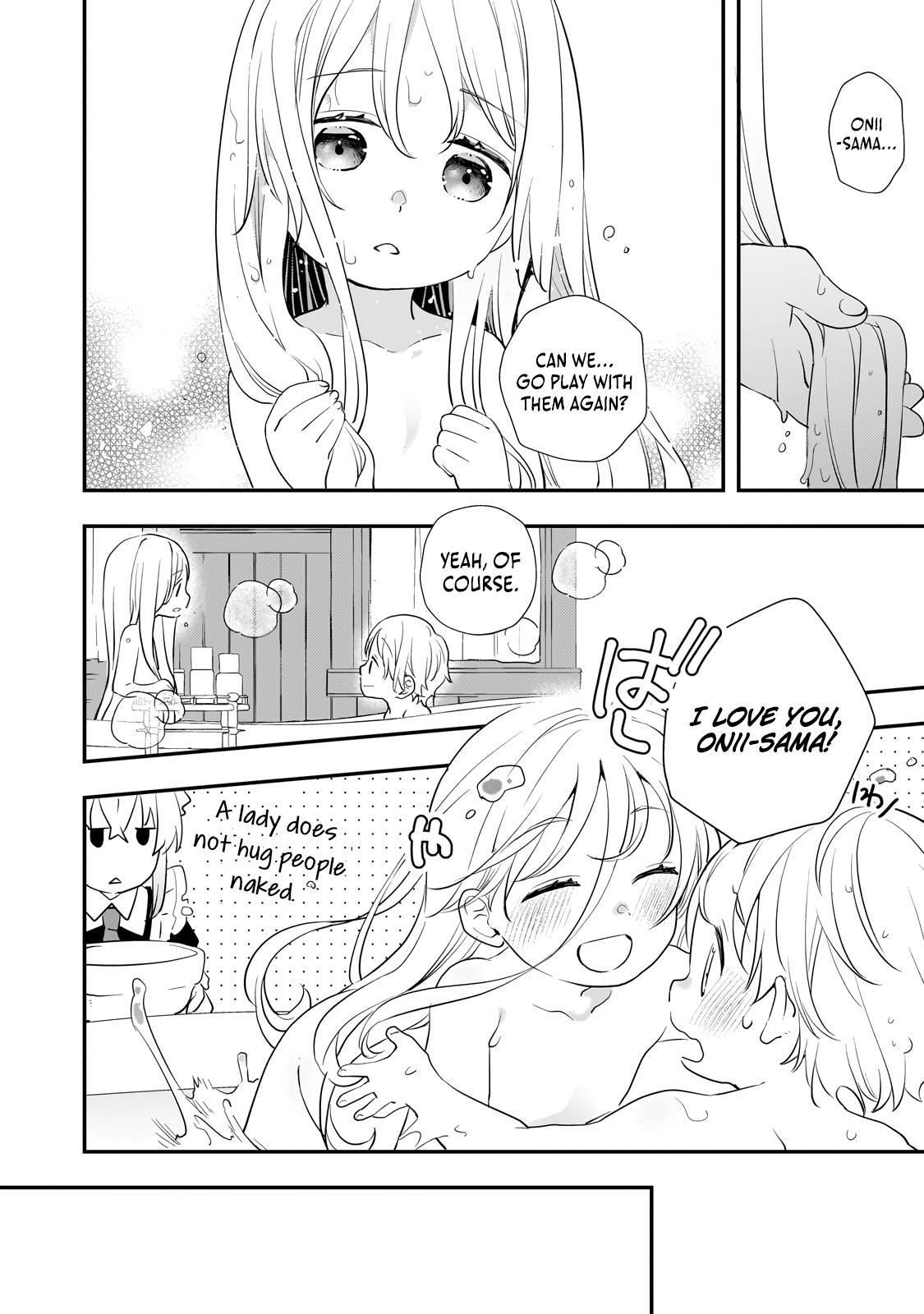 Shinu Unmei ni Aru Akuyaku Reijou no Ani ni Tensei Shita node, Imouto o Sodatete Mirai o Kaetai to Omoimasu Chapter 4 page 35 - 