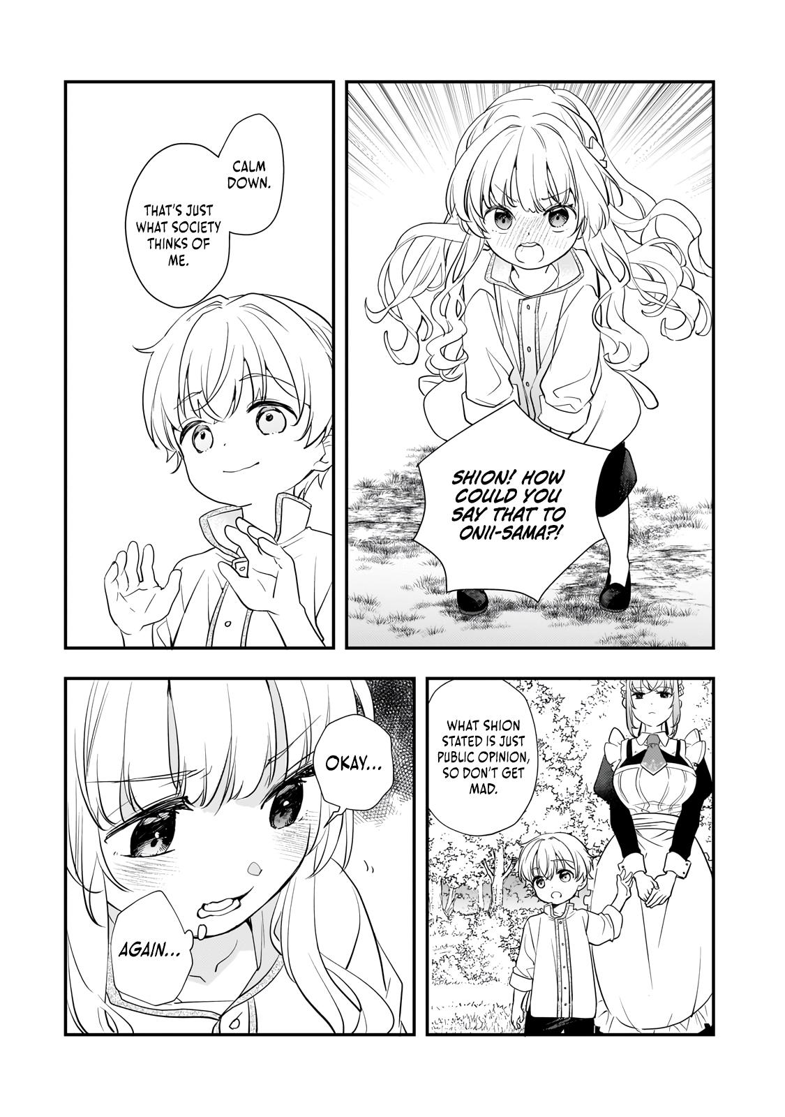 Shinu Unmei ni Aru Akuyaku Reijou no Ani ni Tensei Shita node, Imouto o Sodatete Mirai o Kaetai to Omoimasu Chapter 4 page 6 - 