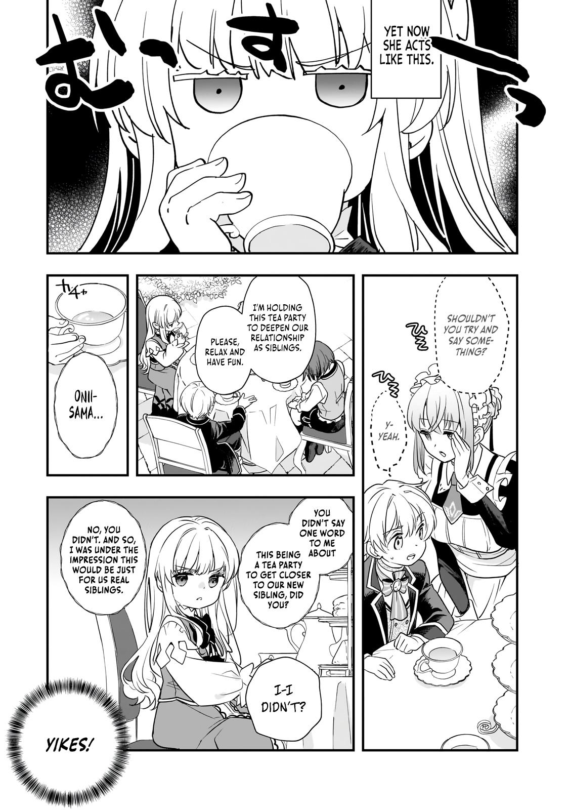 Shinu Unmei ni Aru Akuyaku Reijou no Ani ni Tensei Shita node, Imouto o Sodatete Mirai o Kaetai to Omoimasu Chapter 6 page 32 - 