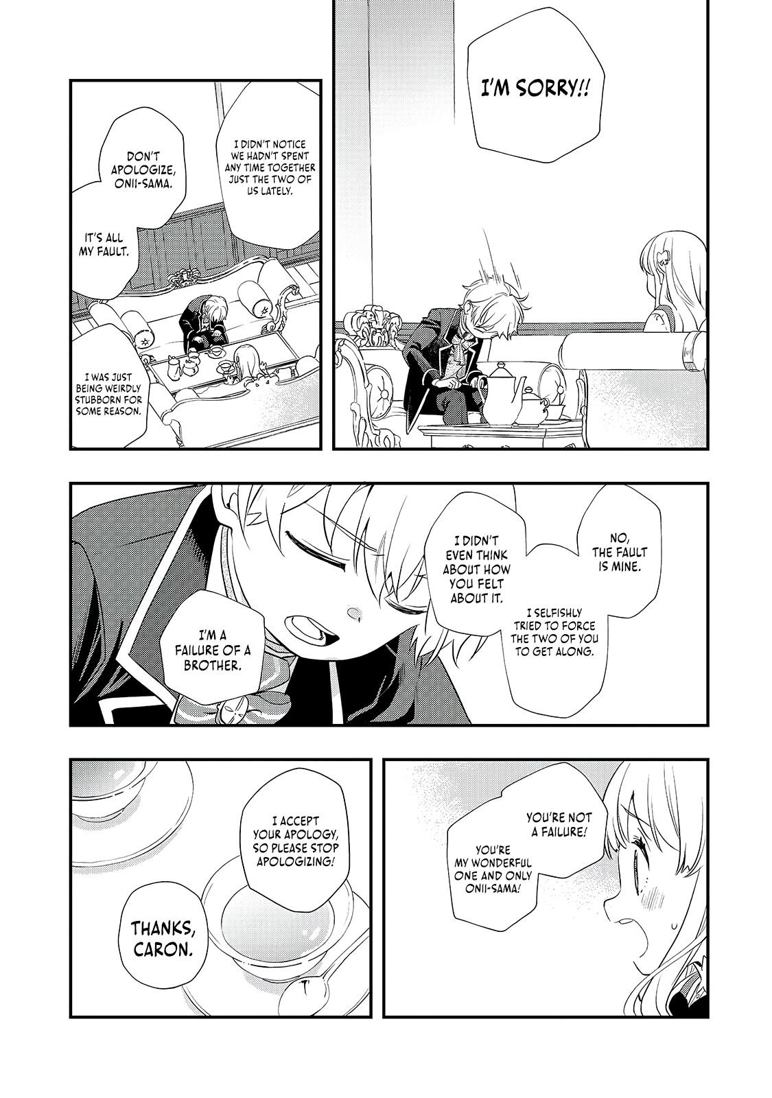 Shinu Unmei ni Aru Akuyaku Reijou no Ani ni Tensei Shita node, Imouto o Sodatete Mirai o Kaetai to Omoimasu Chapter 7 page 13 - 