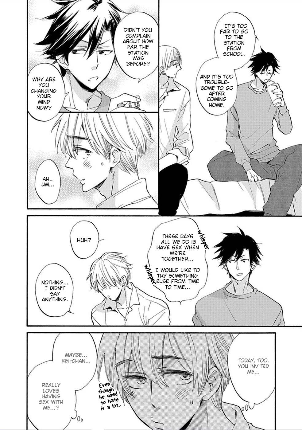 Shinyuu to H Shite Mimashita Chapter 4 page 7 - 