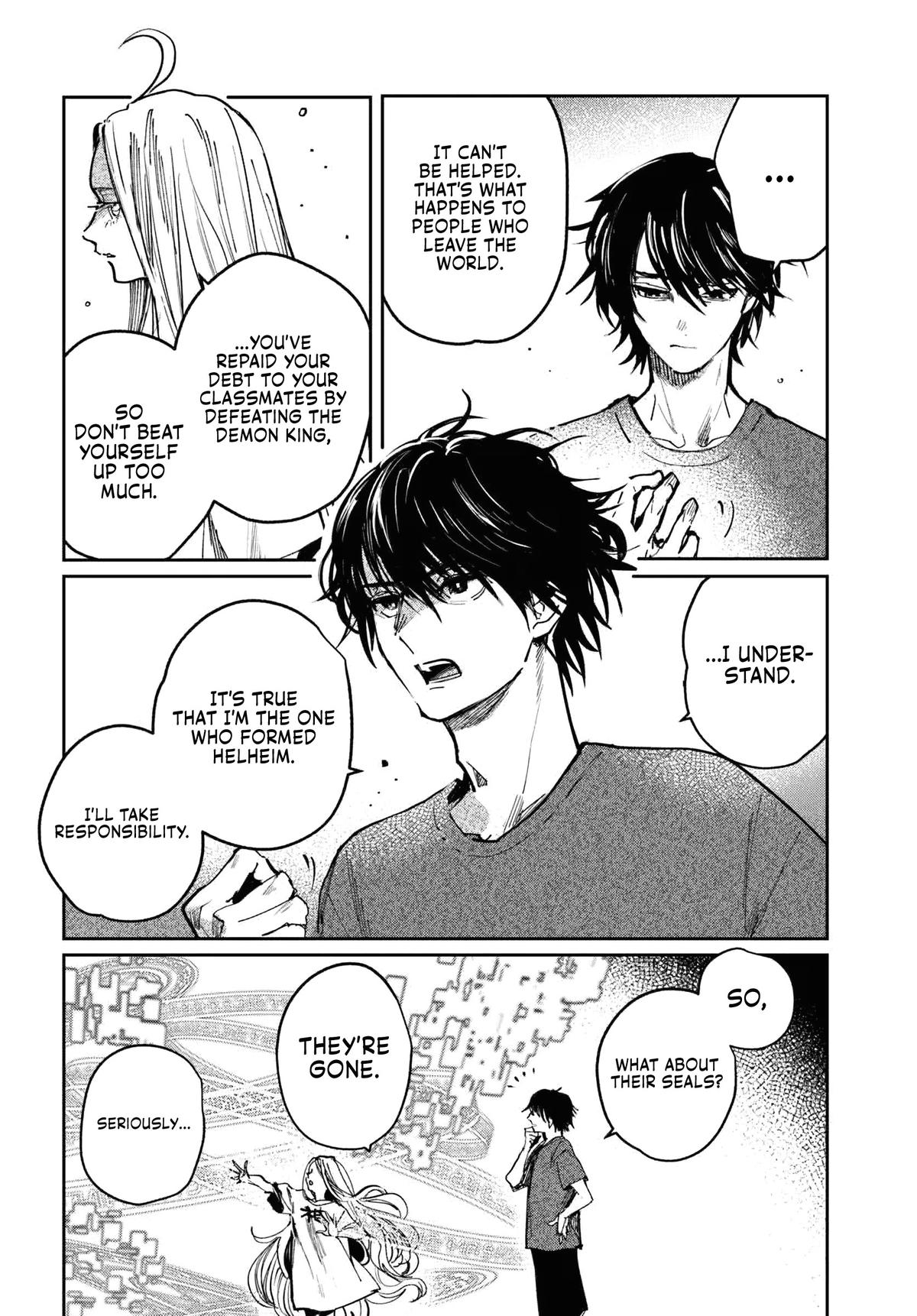 Shio no Kikan ~Moto Yuusha no Ore, Jibun ga Soshiki Shita Chuunibyou Himitsu Kessha wo Tomeru Tame ni Futatabi Isekai ni Shoukan Sarete Shimau~ Chapter 1 page 13 - 