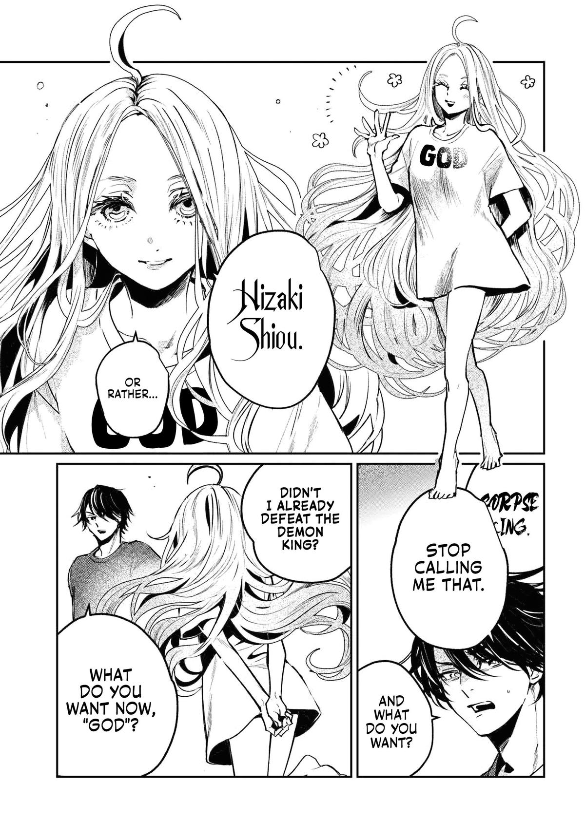 Shio no Kikan ~Moto Yuusha no Ore, Jibun ga Soshiki Shita Chuunibyou Himitsu Kessha wo Tomeru Tame ni Futatabi Isekai ni Shoukan Sarete Shimau~ Chapter 1 page 10 - 