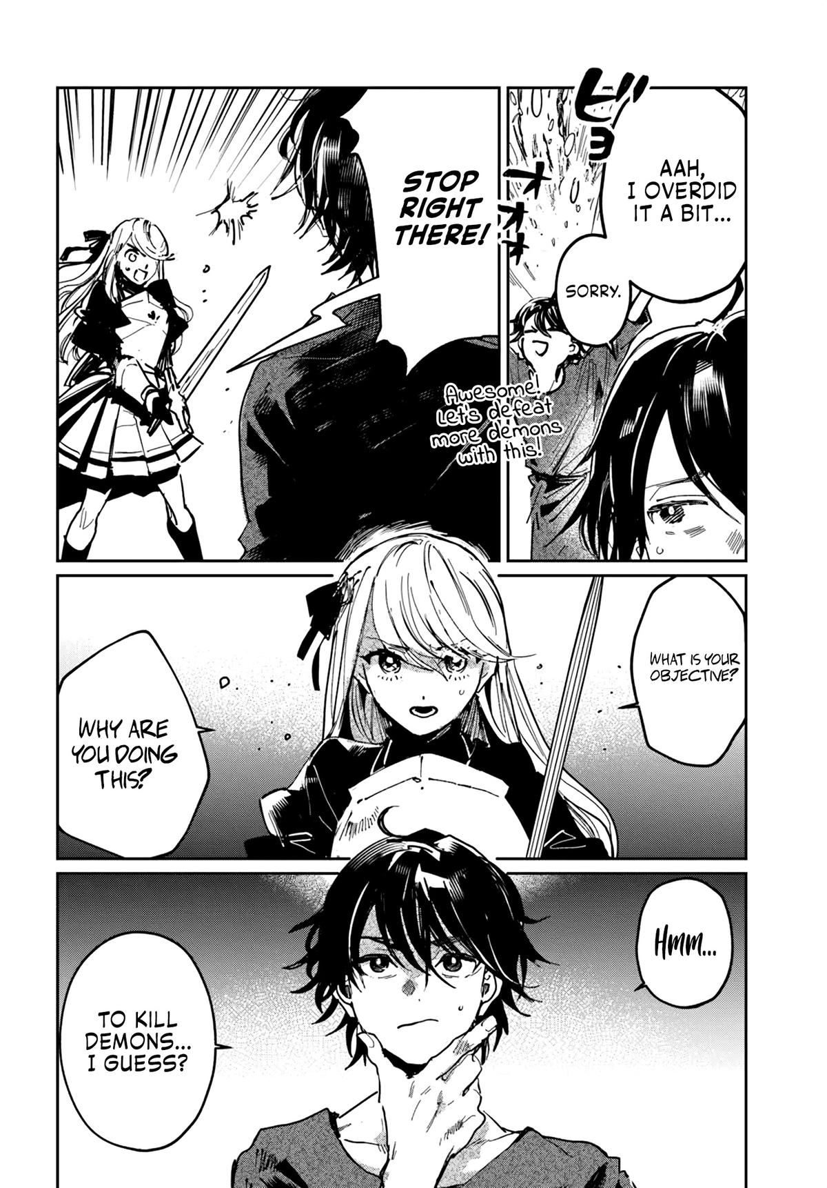 Shio no Kikan ~Moto Yuusha no Ore, Jibun ga Soshiki Shita Chuunibyou Himitsu Kessha wo Tomeru Tame ni Futatabi Isekai ni Shoukan Sarete Shimau~ Chapter 2.1 page 14 - 