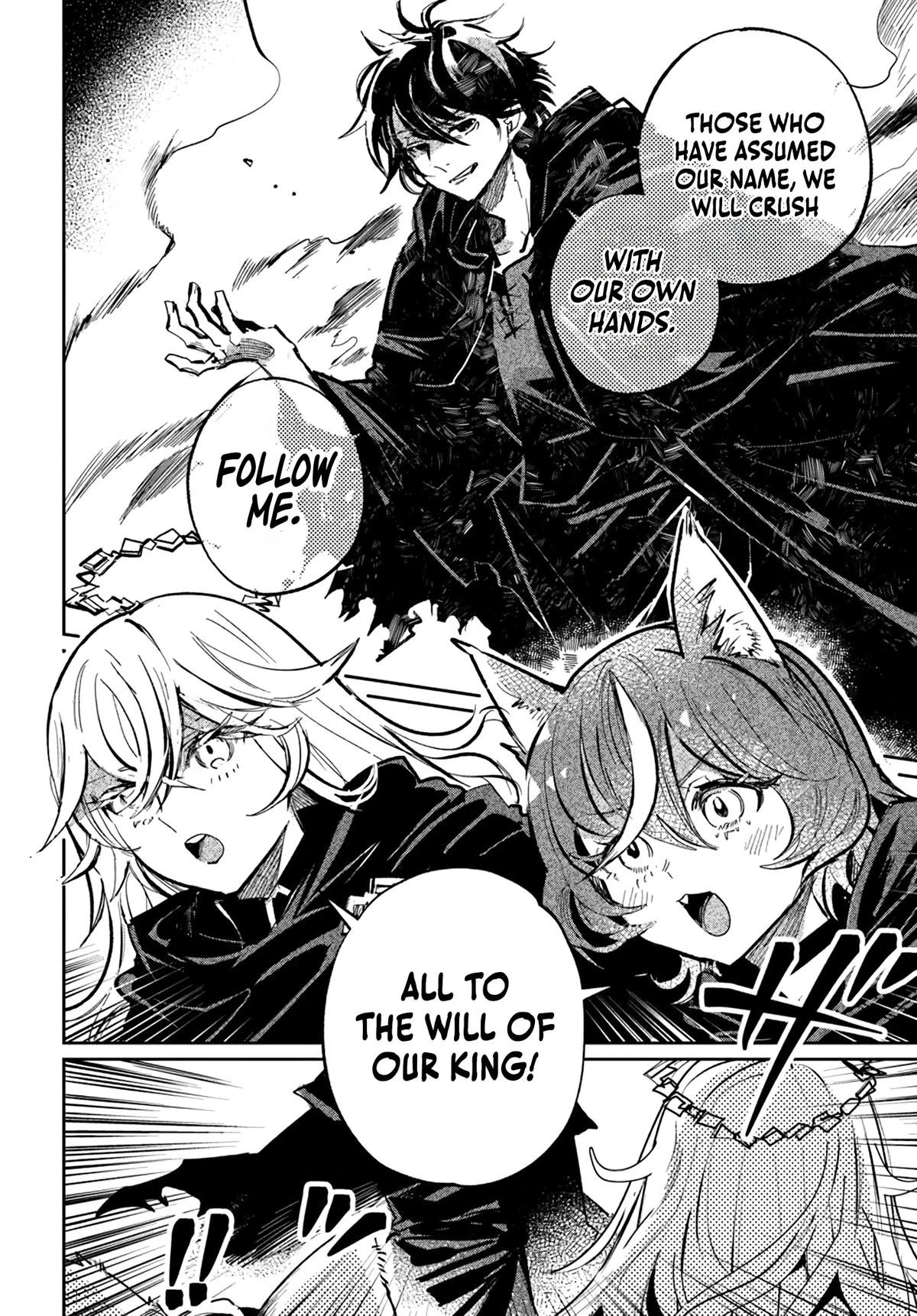 Shio no Kikan ~Moto Yuusha no Ore, Jibun ga Soshiki Shita Chuunibyou Himitsu Kessha wo Tomeru Tame ni Futatabi Isekai ni Shoukan Sarete Shimau~ Chapter 2.2 page 14 - 
