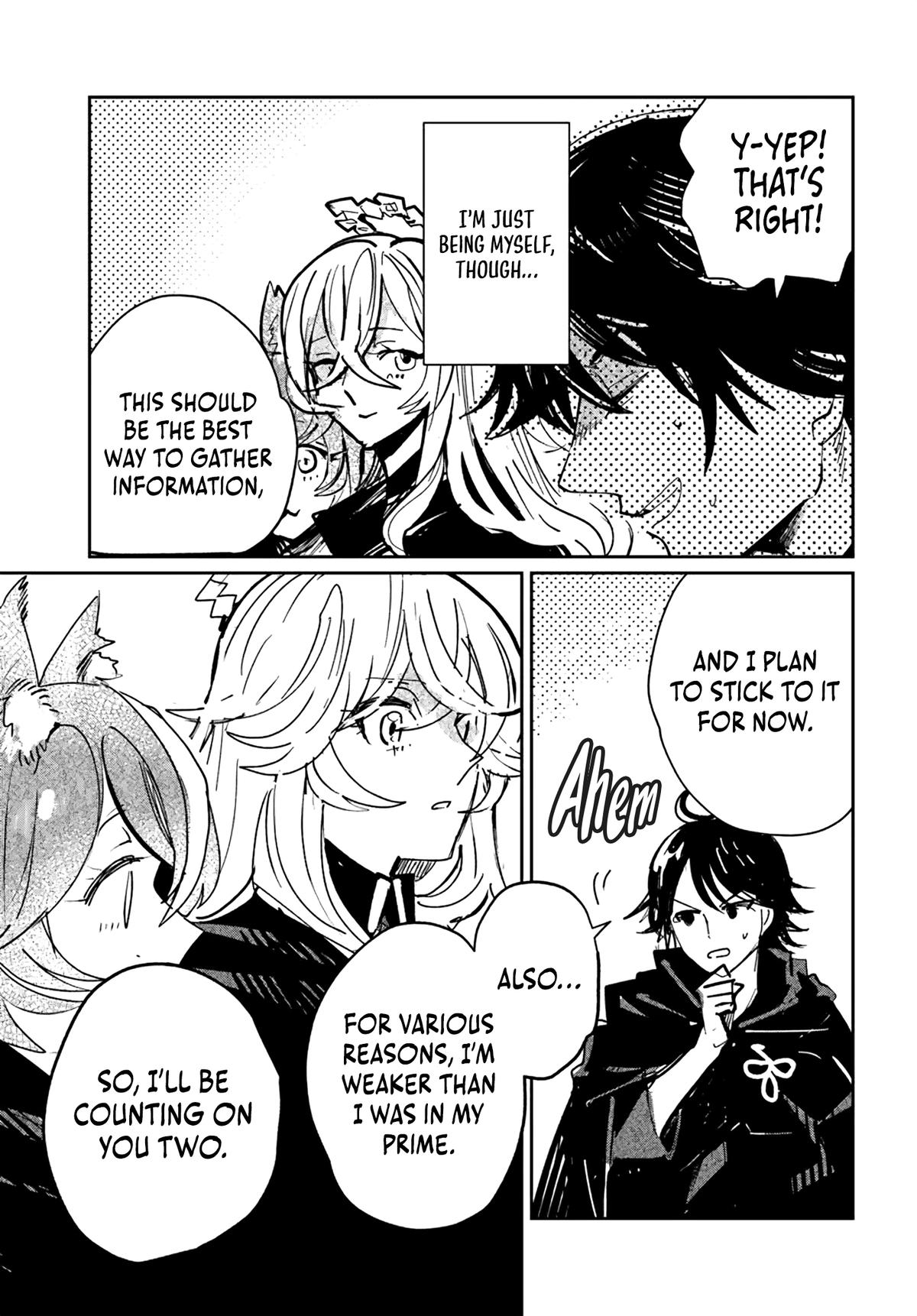 Shio no Kikan ~Moto Yuusha no Ore, Jibun ga Soshiki Shita Chuunibyou Himitsu Kessha wo Tomeru Tame ni Futatabi Isekai ni Shoukan Sarete Shimau~ Chapter 3.1 page 6 - 