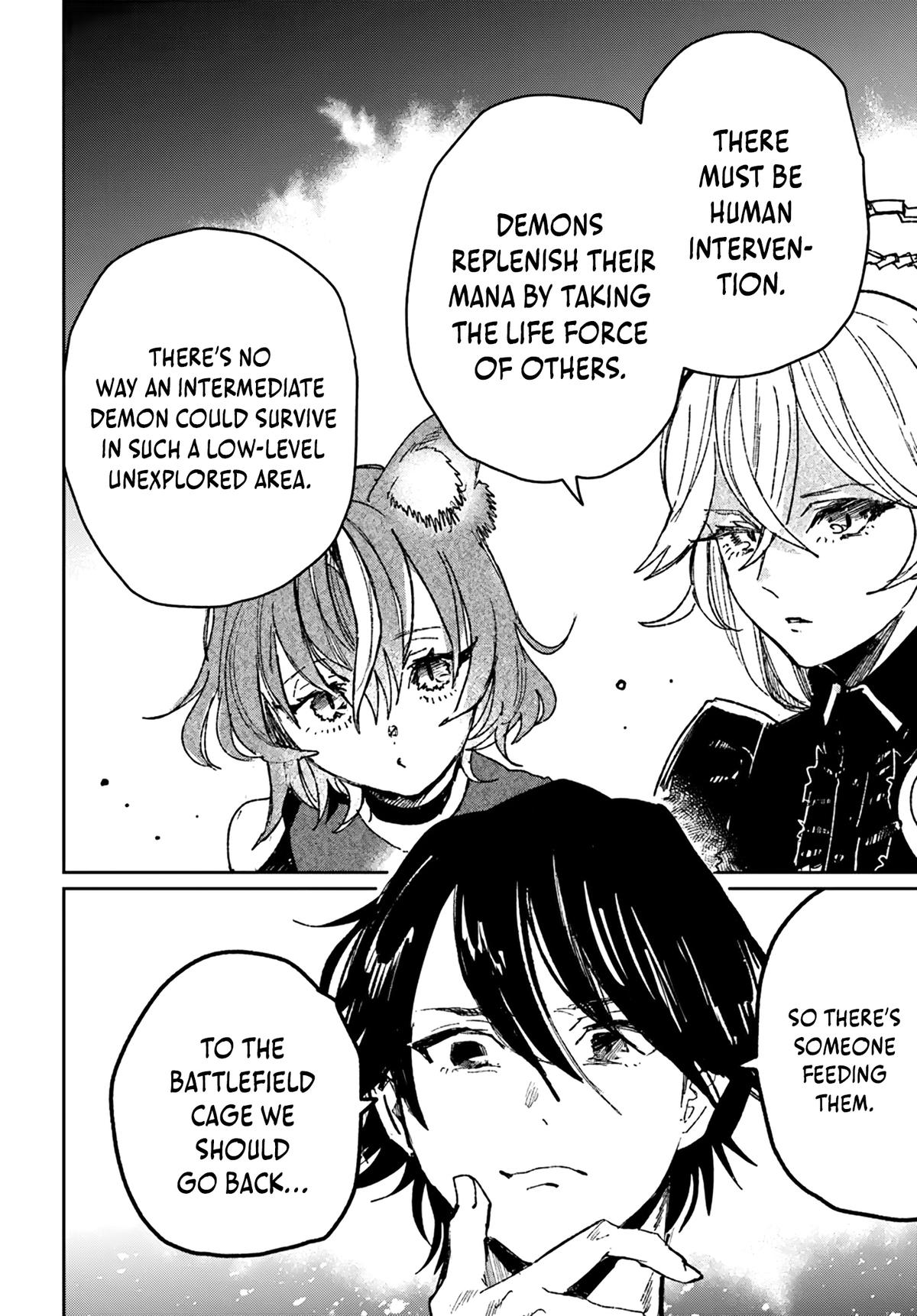 Shio no Kikan ~Moto Yuusha no Ore, Jibun ga Soshiki Shita Chuunibyou Himitsu Kessha wo Tomeru Tame ni Futatabi Isekai ni Shoukan Sarete Shimau~ Chapter 4.2 page 19 - 