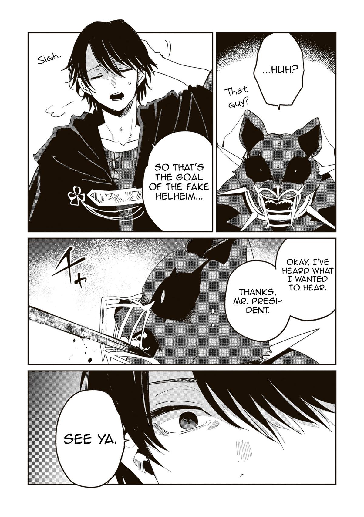 Shio no Kikan ~Moto Yuusha no Ore, Jibun ga Soshiki Shita Chuunibyou Himitsu Kessha wo Tomeru Tame ni Futatabi Isekai ni Shoukan Sarete Shimau~ Chapter 7 page 14 - 