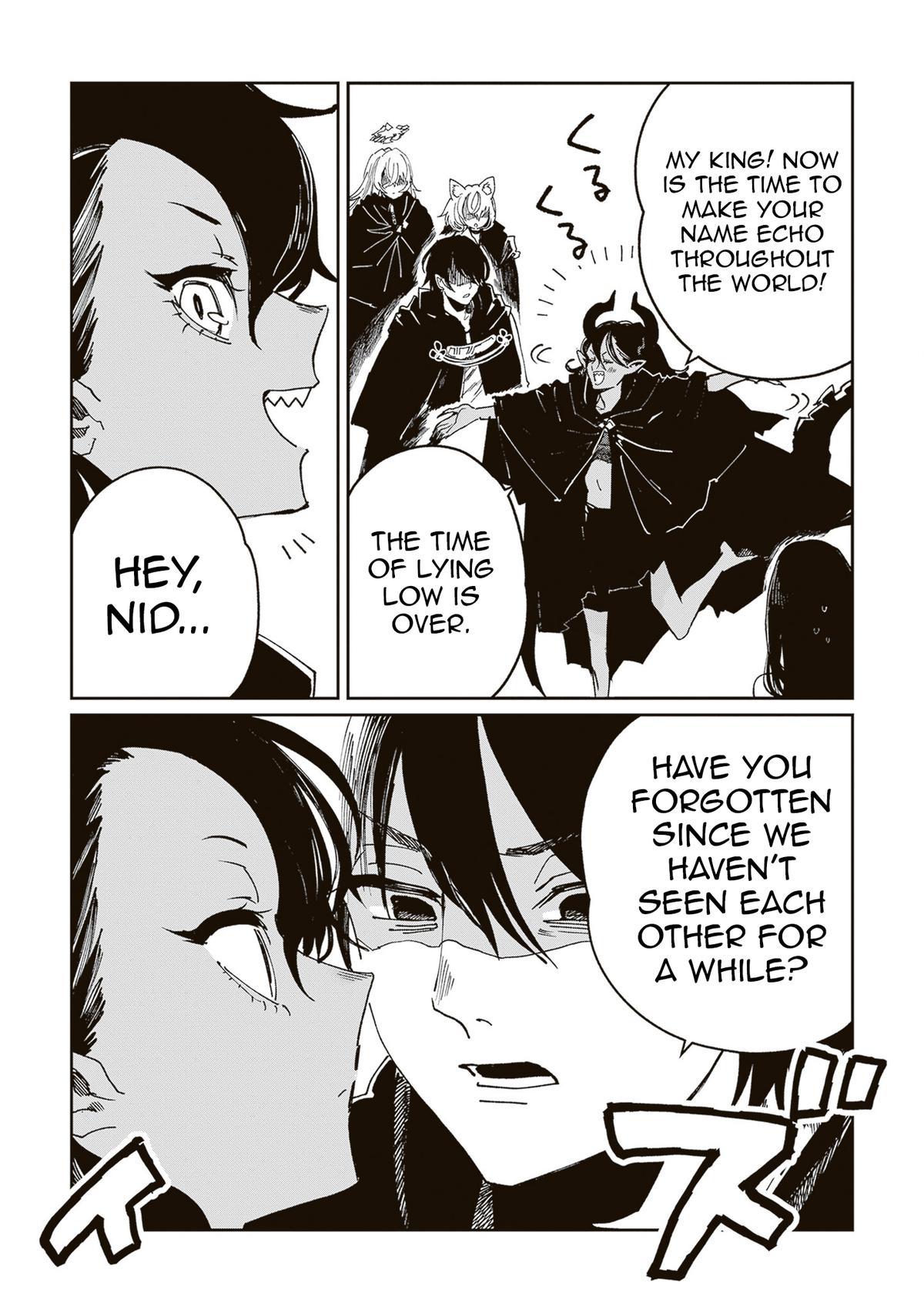 Shio no Kikan ~Moto Yuusha no Ore, Jibun ga Soshiki Shita Chuunibyou Himitsu Kessha wo Tomeru Tame ni Futatabi Isekai ni Shoukan Sarete Shimau~ Chapter 8 page 14 - 