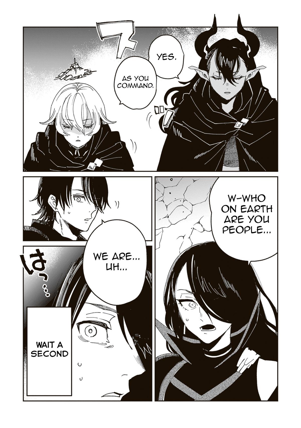 Shio no Kikan ~Moto Yuusha no Ore, Jibun ga Soshiki Shita Chuunibyou Himitsu Kessha wo Tomeru Tame ni Futatabi Isekai ni Shoukan Sarete Shimau~ Chapter 8 page 22 - 