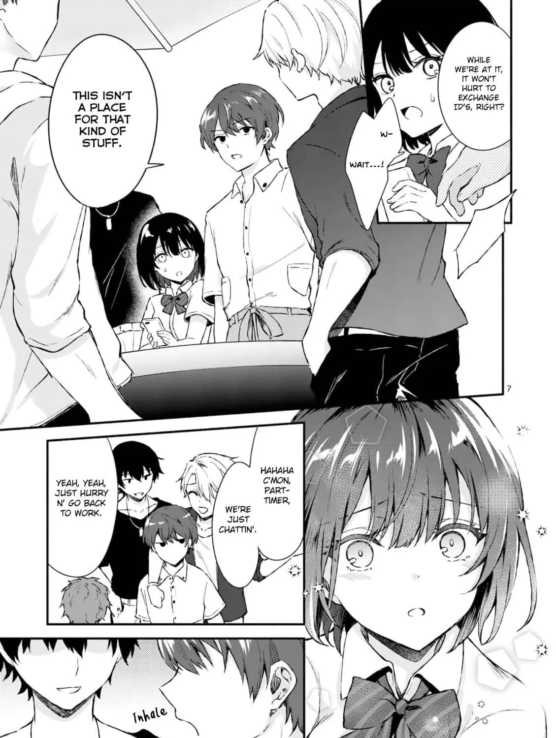 Shiotaiou no Sato-san ga Ore ni dake Amai Chapter 1 page 11 - 