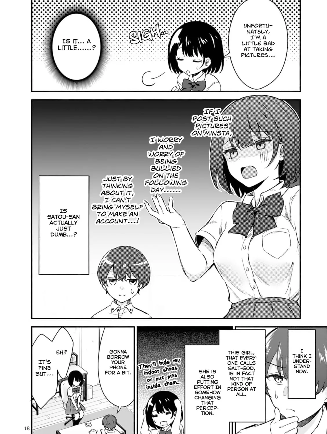 Shiotaiou no Sato-san ga Ore ni dake Amai Chapter 1 page 33 - 