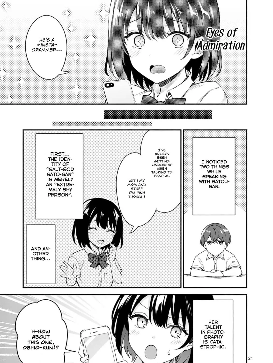 Shiotaiou no Sato-san ga Ore ni dake Amai Chapter 1 page 39 - 