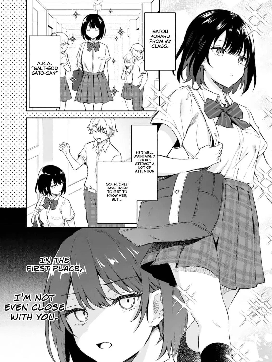Shiotaiou no Sato-san ga Ore ni dake Amai Chapter 1 page 5 - 