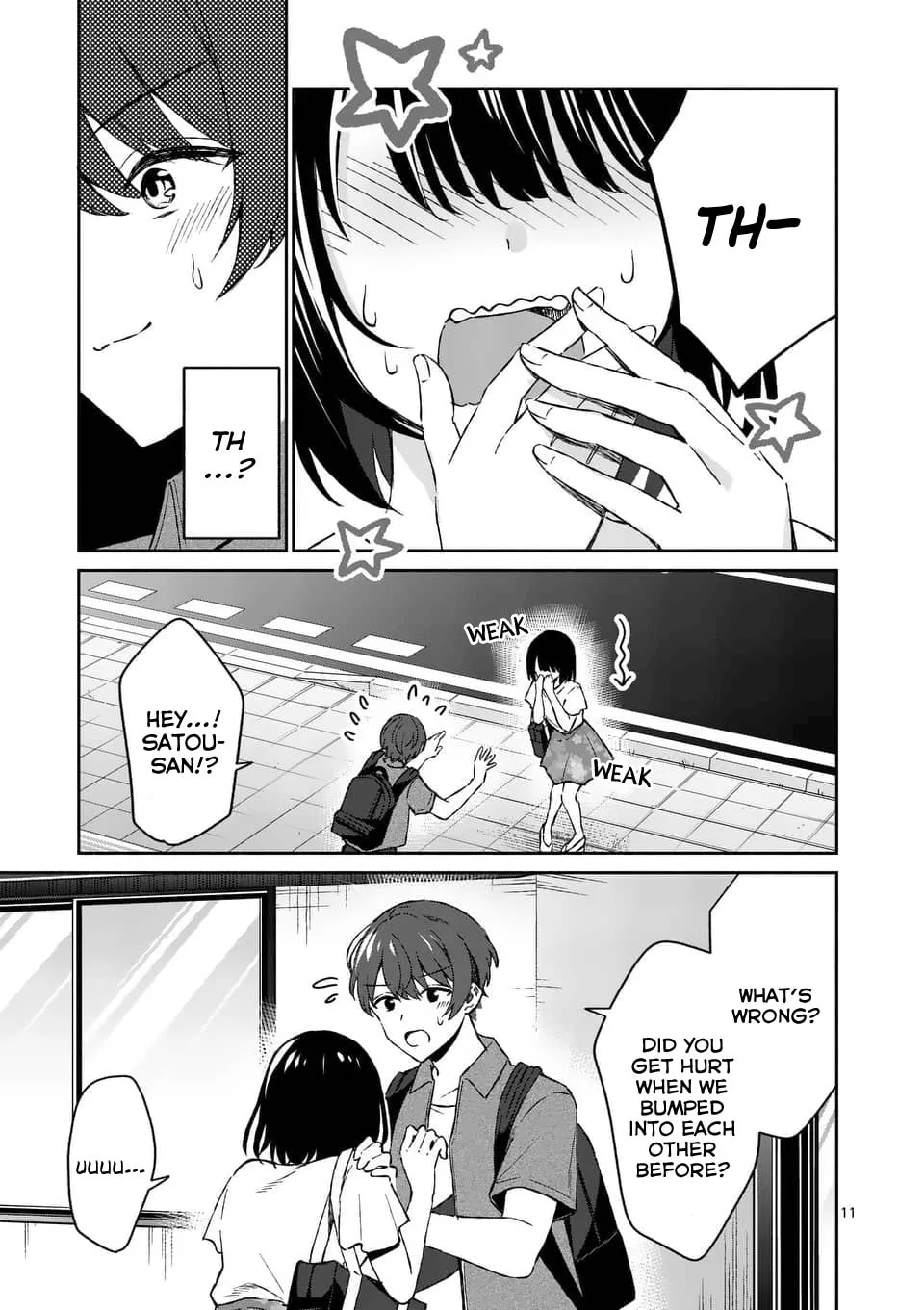 Shiotaiou no Sato-san ga Ore ni dake Amai Chapter 10 page 11 - 