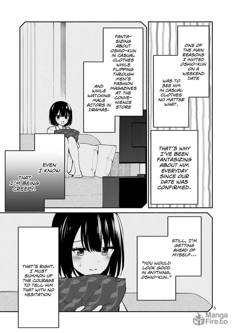 Shiotaiou no Sato-san ga Ore ni dake Amai Chapter 10 page 3 - 