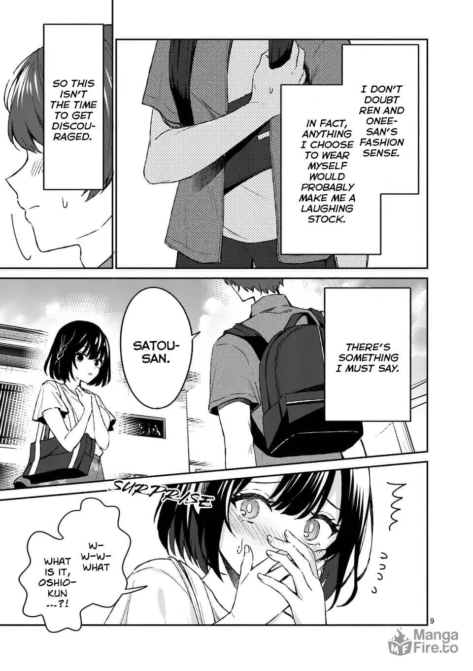 Shiotaiou no Sato-san ga Ore ni dake Amai Chapter 10 page 9 - 