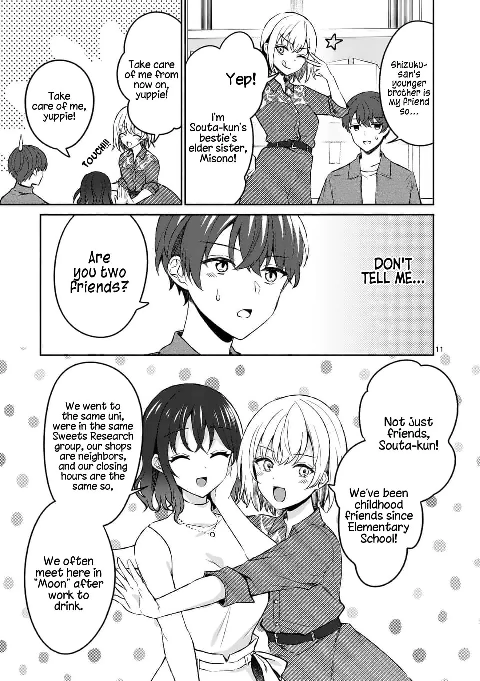 Shiotaiou no Sato-san ga Ore ni dake Amai Chapter 12 page 11 - 