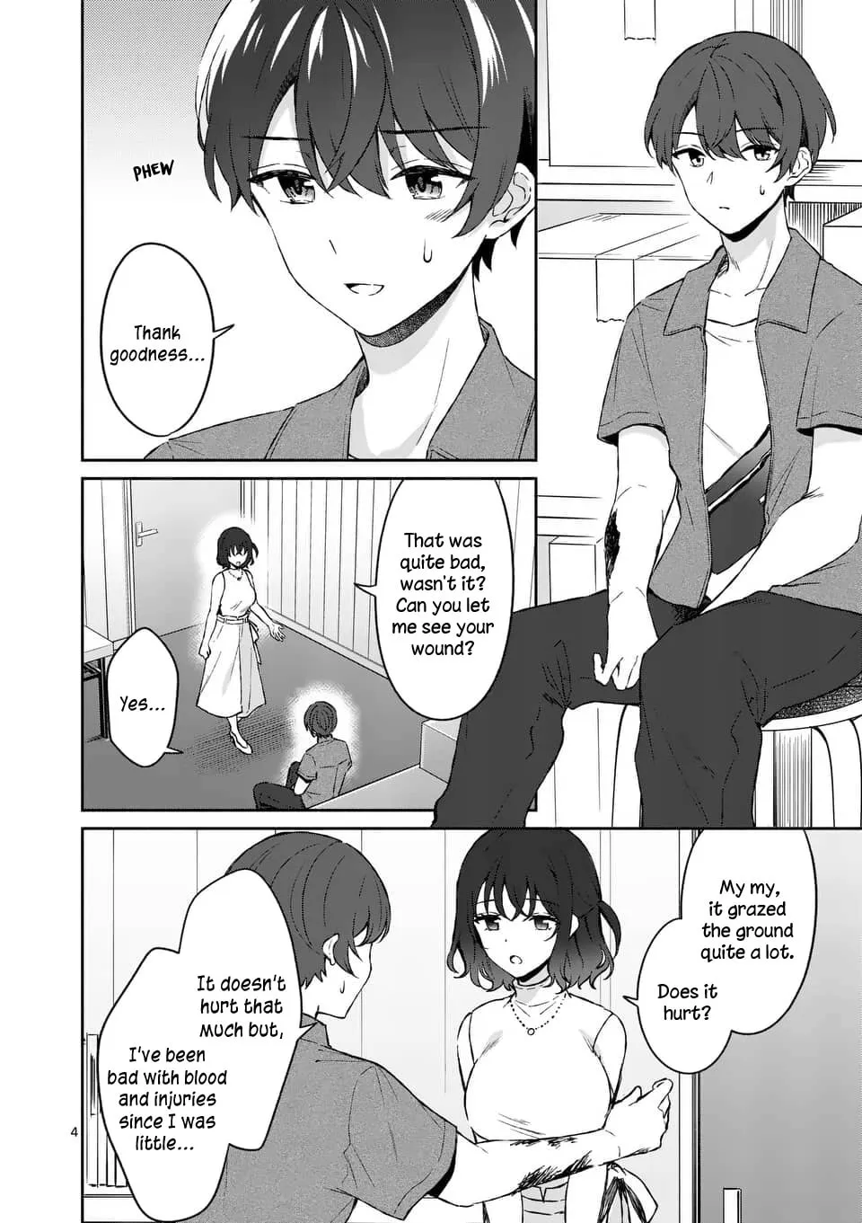 Shiotaiou no Sato-san ga Ore ni dake Amai Chapter 12 page 4 - 