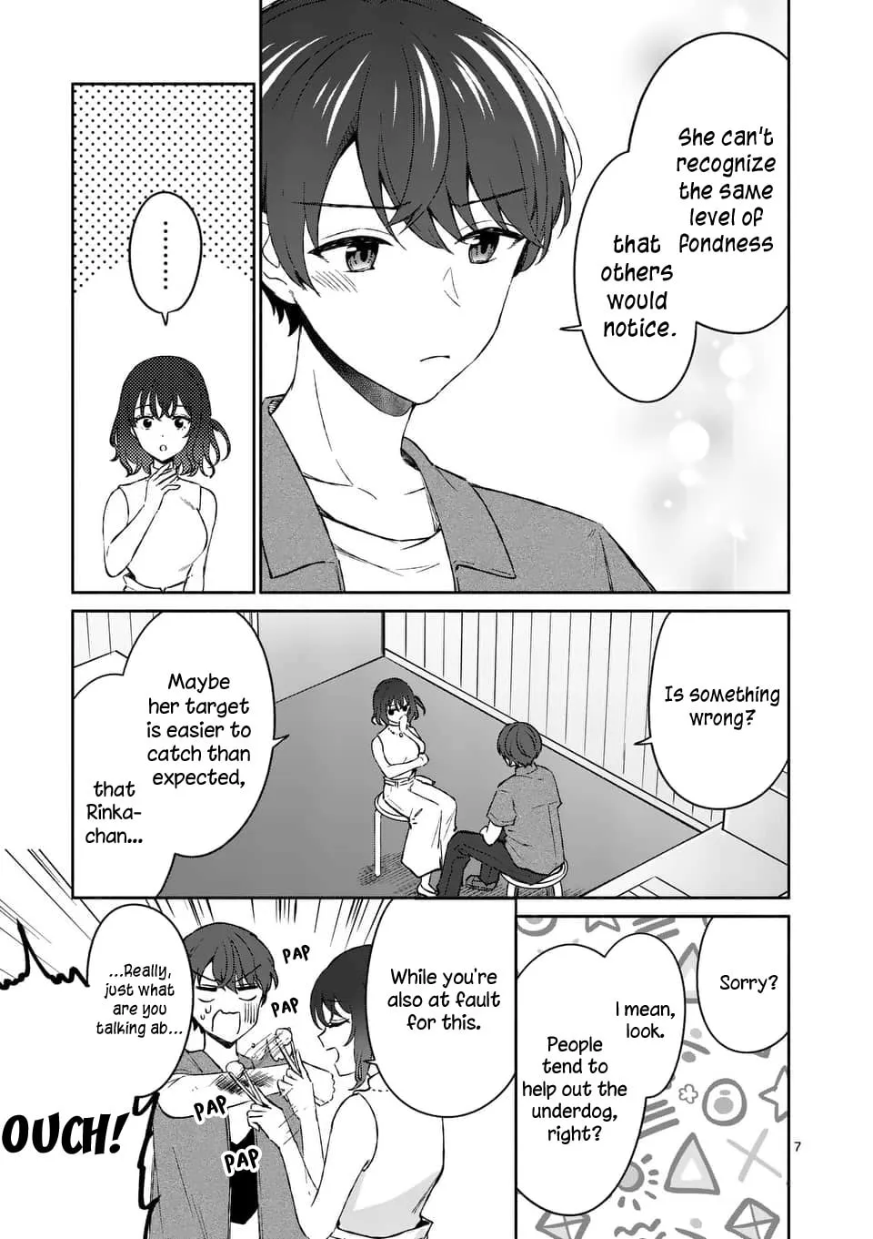 Shiotaiou no Sato-san ga Ore ni dake Amai Chapter 12 page 7 - 