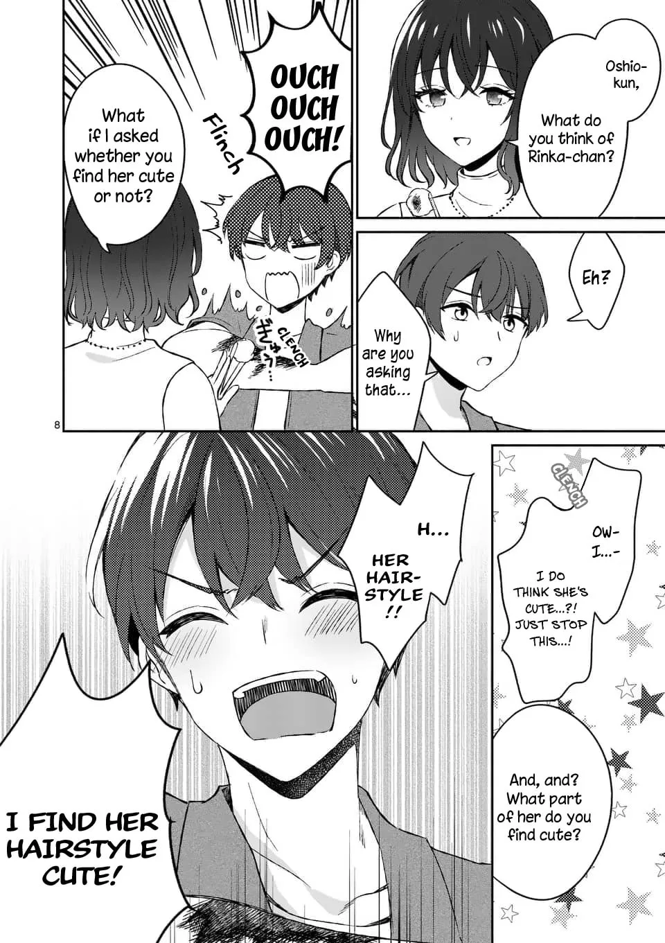 Shiotaiou no Sato-san ga Ore ni dake Amai Chapter 12 page 8 - 