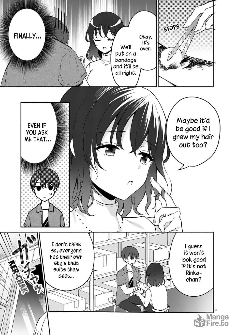 Shiotaiou no Sato-san ga Ore ni dake Amai Chapter 12 page 9 - 