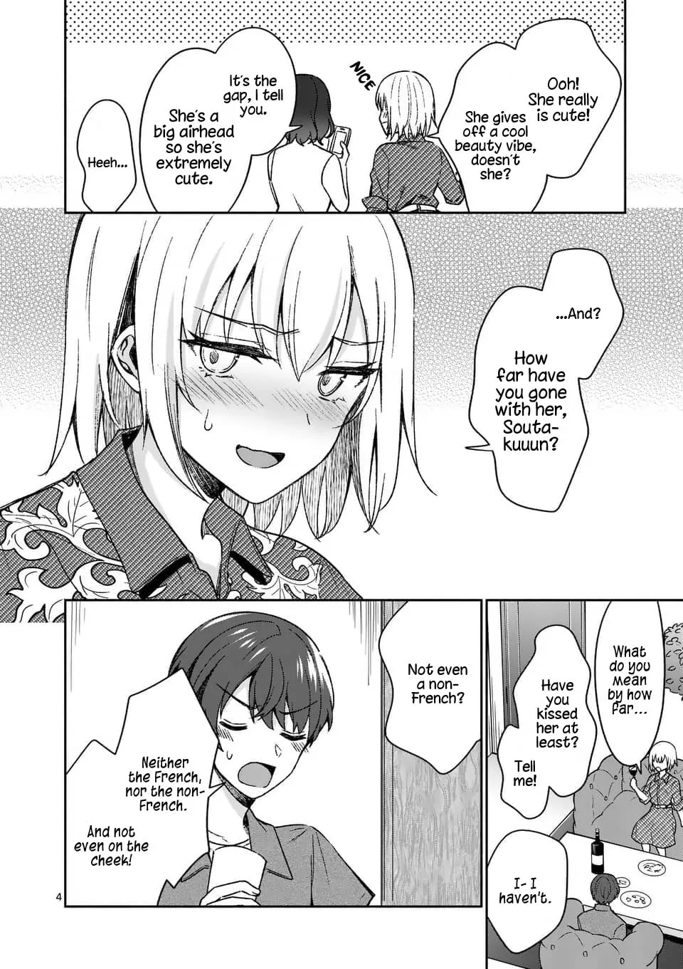 Shiotaiou no Sato-san ga Ore ni dake Amai Chapter 13 page 4 - 