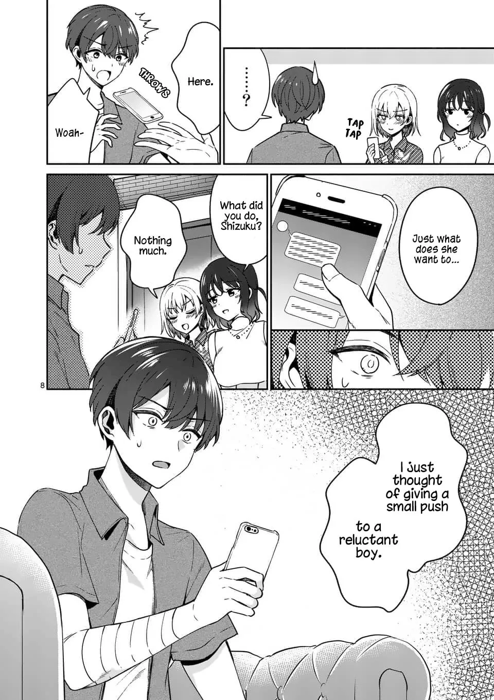 Shiotaiou no Sato-san ga Ore ni dake Amai Chapter 13 page 8 - 