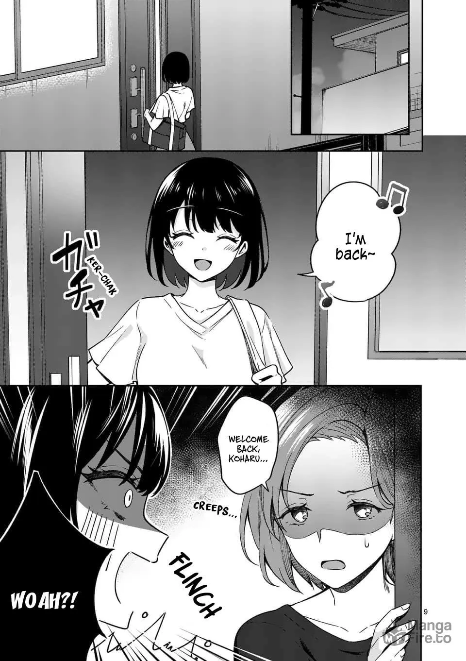 Shiotaiou no Sato-san ga Ore ni dake Amai Chapter 13 page 9 - 