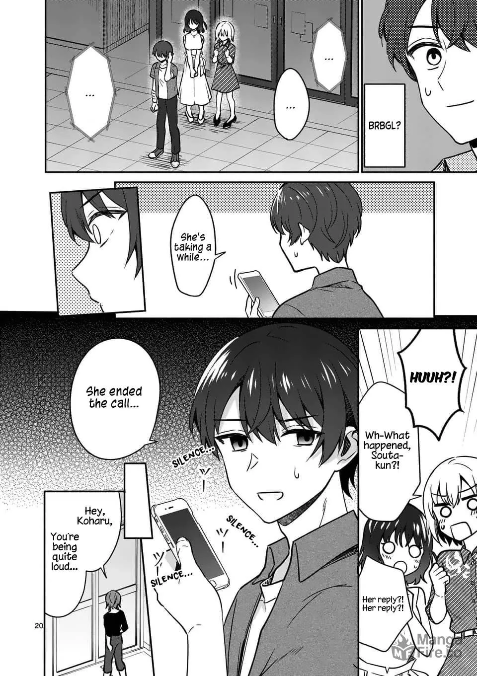 Shiotaiou no Sato-san ga Ore ni dake Amai Chapter 14 page 20 - 