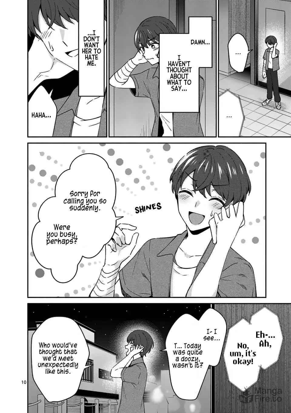 Shiotaiou no Sato-san ga Ore ni dake Amai Chapter 14 page 10 - 