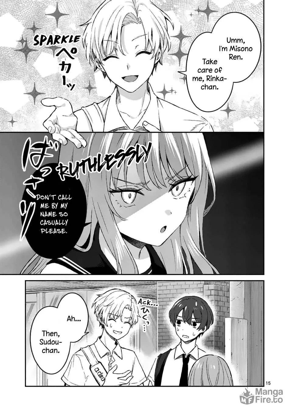 Shiotaiou no Sato-san ga Ore ni dake Amai Chapter 15 page 15 - 