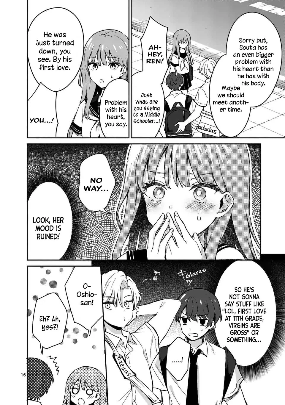 Shiotaiou no Sato-san ga Ore ni dake Amai Chapter 15 page 16 - 