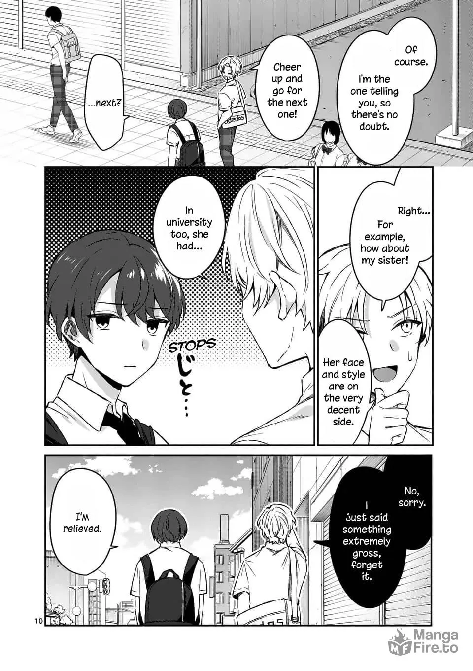 Shiotaiou no Sato-san ga Ore ni dake Amai Chapter 15 page 10 - 