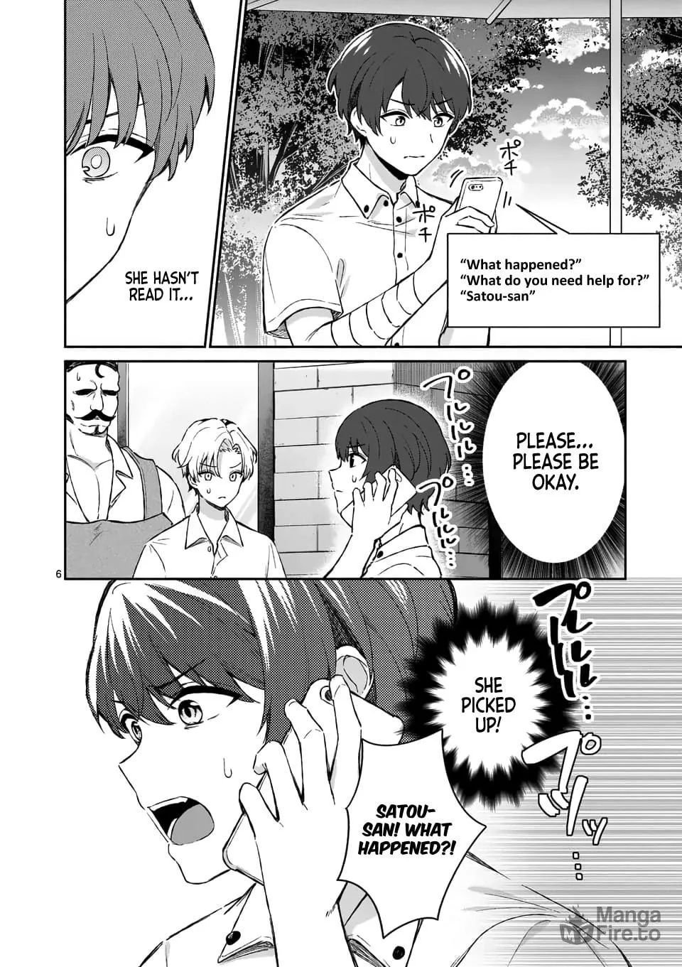 Shiotaiou no Sato-san ga Ore ni dake Amai Chapter 17 page 6 - 