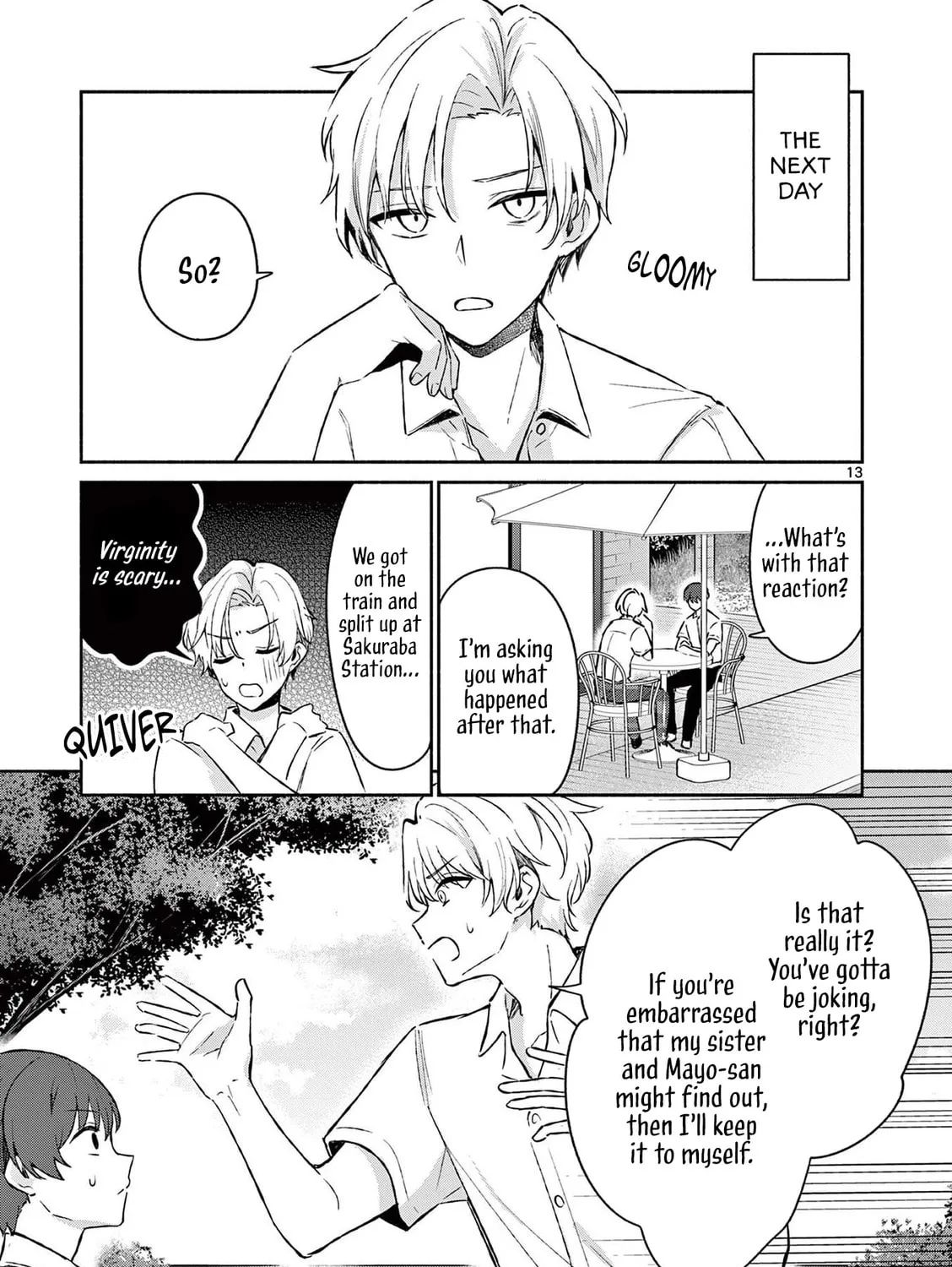 Shiotaiou no Sato-san ga Ore ni dake Amai Chapter 20 page 25 - 